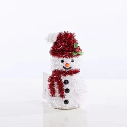 Traditional & Berry></noscript>Christmas World Tinsel Decoration 6 Asst - Penguin