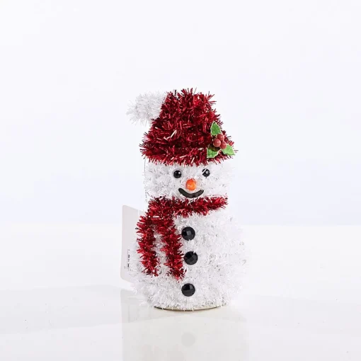 Traditional & Berry>Christmas World Tinsel Decoration 6 Asst - Penguin