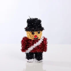 Traditional & Berry></noscript>Christmas World Tinsel Decoration 6 Asst - Penguin