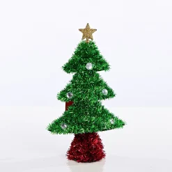 Traditional & Berry></noscript>Christmas World Tinsel Decoration 6 Asst - Penguin