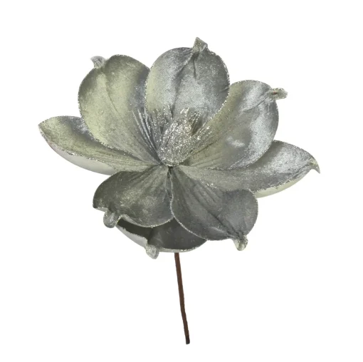 Pretty In Pink & Rose Gold>Christmas World Velvet Glitter Magnolia Asst Pick