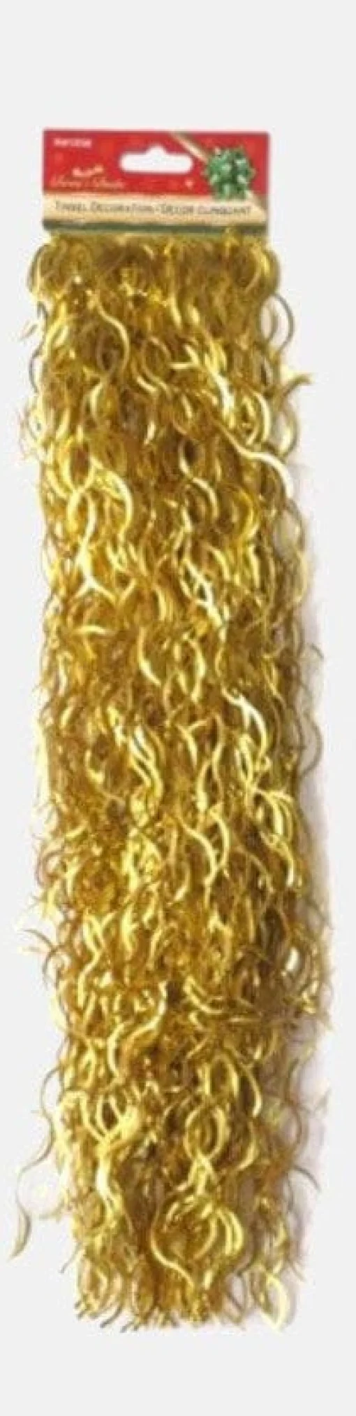 Traditional & Berry>Christmas World Wavy Christmas Tinsel Asst